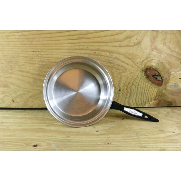 Carico 304 5 Ply Alcore 9" Skillet Fry Pan Saucepan Cookware Lid USA - Picture 4 of 7